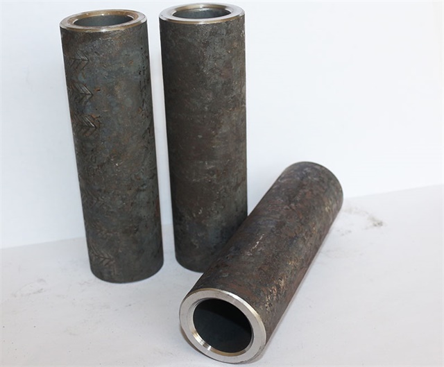 夏河冷挤压钢筋套筒应该怎么样激光打标